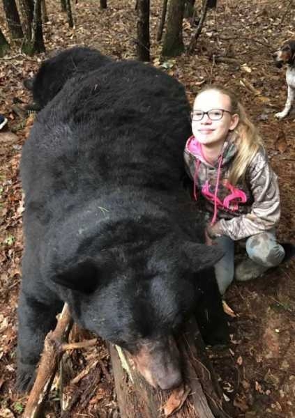 TEENAGER TAKES 2016 VA STATE RECORD BEAR