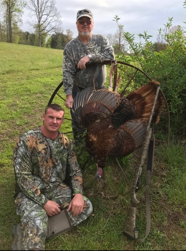 DAVID CROUCH(left)& his father