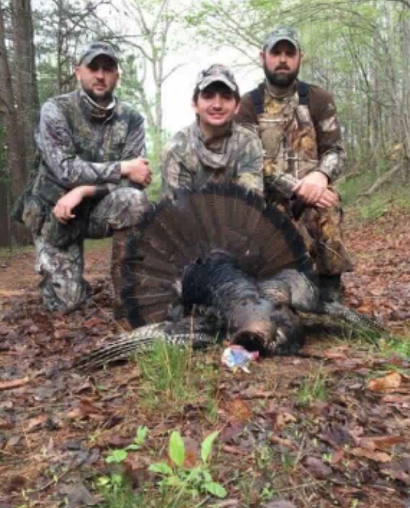 TERRY DAMERON, CHRISTIAN DAMERON & PETE AHERON(left to right)