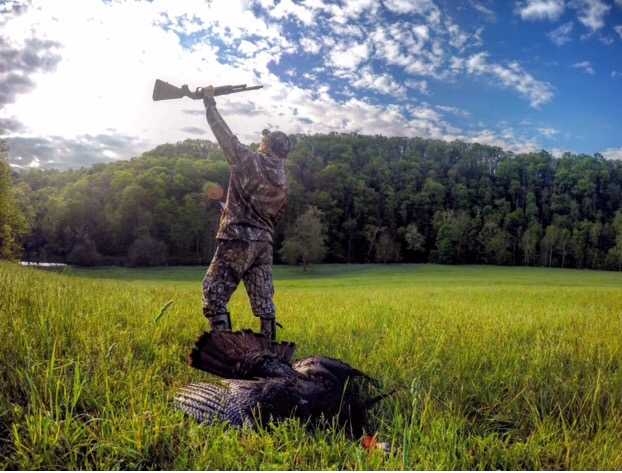 WESTON PEASE...Our winner of the 3rd annual Spring Gobbler "Best Photo" Contest 2016.